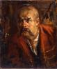 Репин И.Е.  Запорожец. 1884. НМИИ 