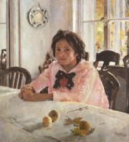 Серов В.А. Девочка с персиками. 1887 Серов В.А. Девочка с персиками. 1887