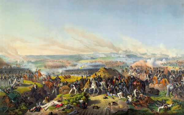 Виктор. Сражение при Бородине 26 августа 1812 года. Середина XIX века