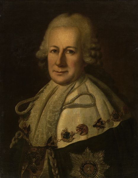 Портрет адмирала Семена Ивановича Мордвинова (1701-1777). Вторая половина XVIII века