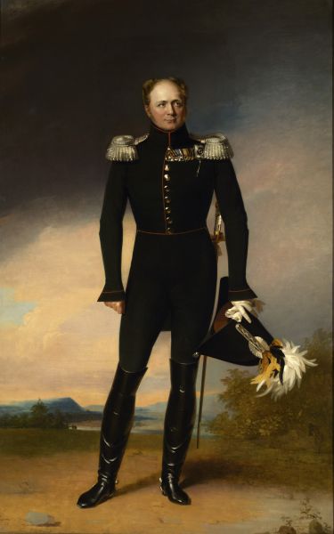 Доу Дж. Портрет императора Александра I. 1825