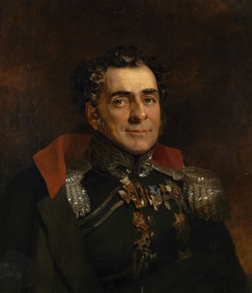 Доу Дж. Портрет генерал-лейтенанта Дмитрия Дмитриевича Куруты (1770-1833), гофмаршала при дворе цесаревича Константина Павловича в Варшаве.1823